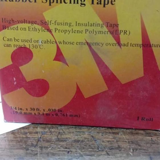 Isolasi 3M Scoth 23+ Isolasi Rubber Tape scoth 23 3M