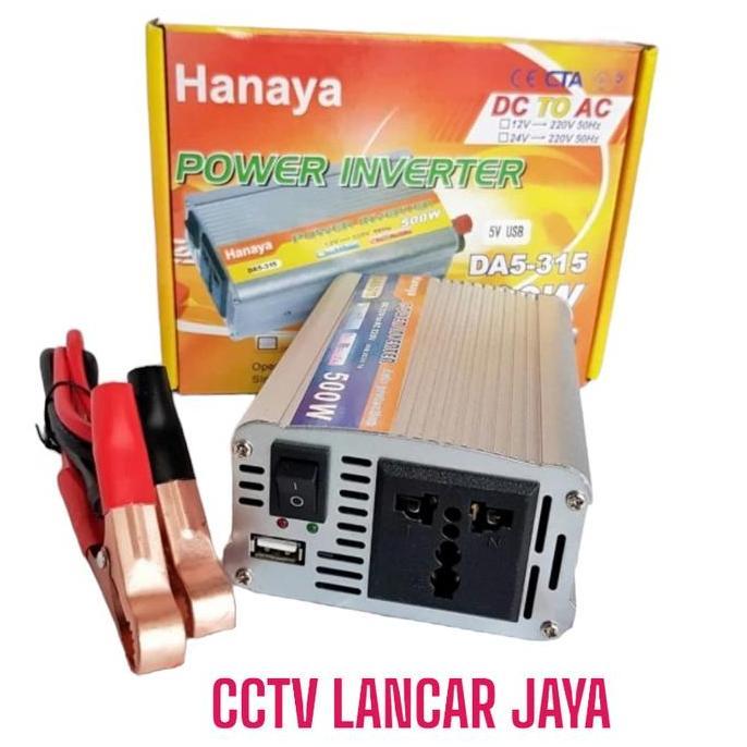 Power inverter hanaya 500 Watt 500w 500Watt perubah arus dari dc ke ac