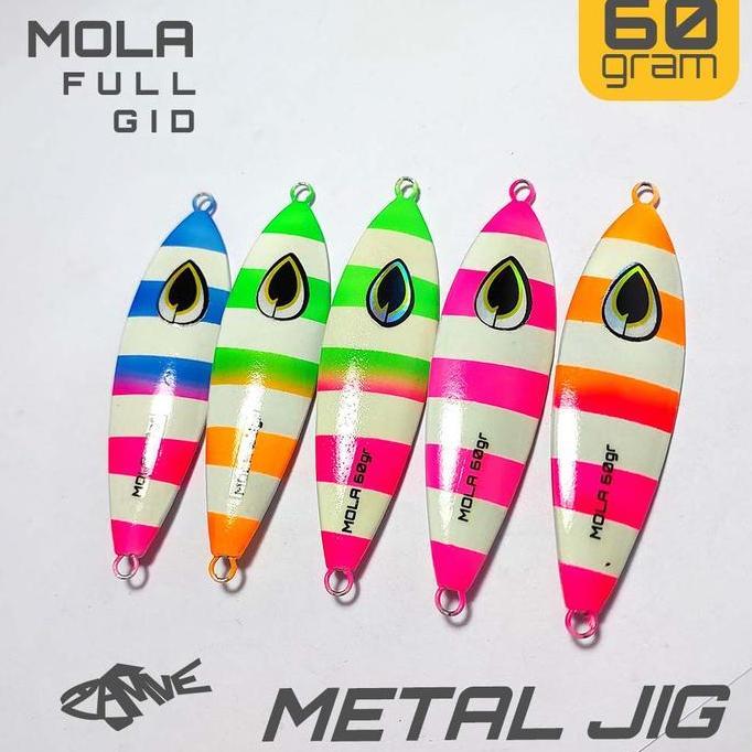 Metal Jig Zamve Mola 60Gr Metal Jig 60Gr Metal Jig 60Gram