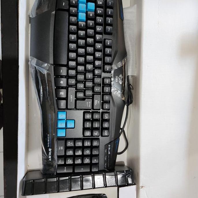 Keyboard + mouse gaming E-Blue. Reinforcemen-iron cobra series