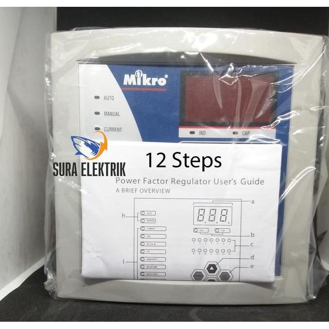 Power Factor Regulator 12 Steps Mikro