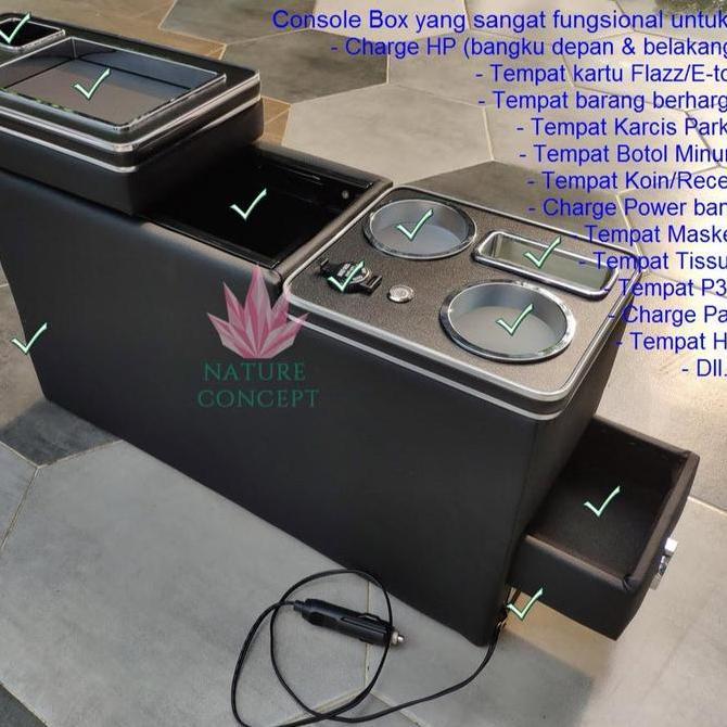 CONSOLE BOX MOBIL BIANTE SERENA CORTEZ VOXY LUXURY EDITION ORIGINAL DAN TERPERCAYA