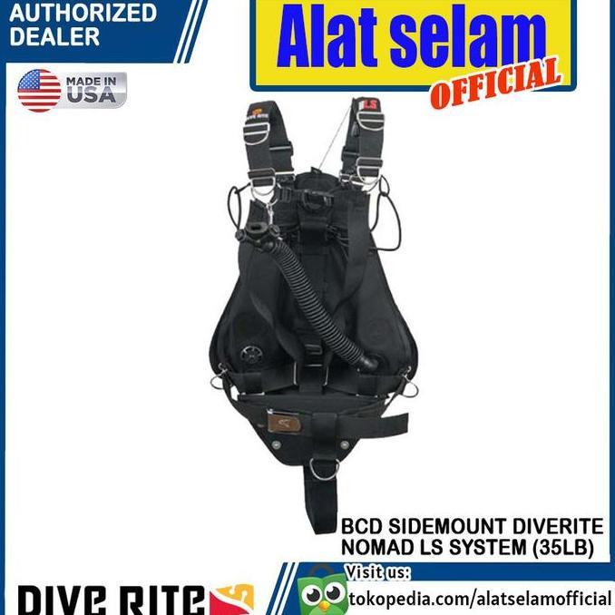 Diskon Bc4575 Bcd Sidemount Diverite Nomad Ls System Diving Bc Dive Rite 35Lb