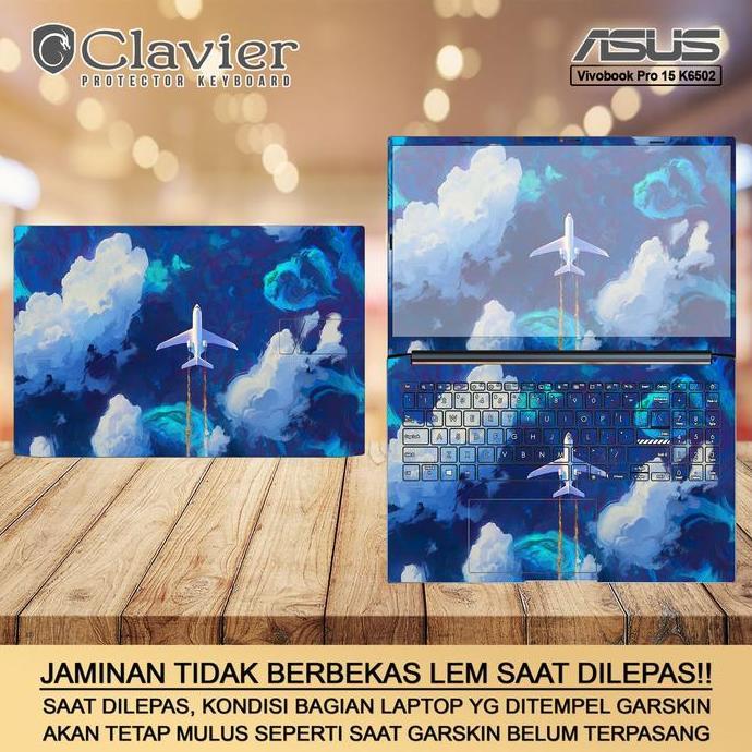 TERBARU - Cover Garskin Laptop Asus VivoBook Pro 15 K6502 K6502H K6502HC K6502HE