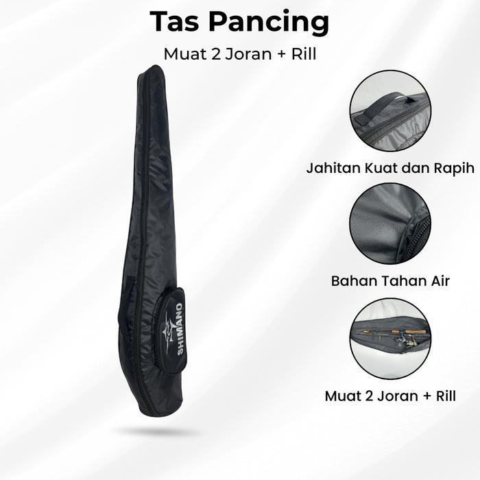 Tas Pancing 2 Joran Rill - Selempang Jinjing | 60Cm 80Cm 100Cm Terlaris Best Quality 100% Original