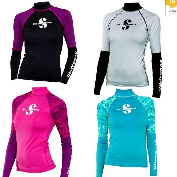 Miliki Rash Guard Jewel Ls For Woman Scubapro