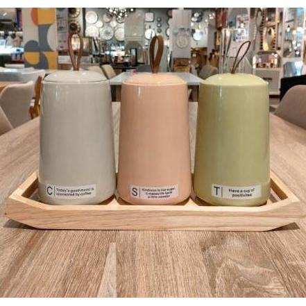 TERBARU - tempat gula kopi /set canister /tea coffee and sugar