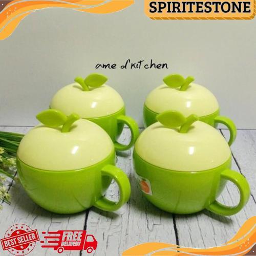 Gratis Ongkir Teko Set + 4 Mug Apel Hijau Golden Sunkist