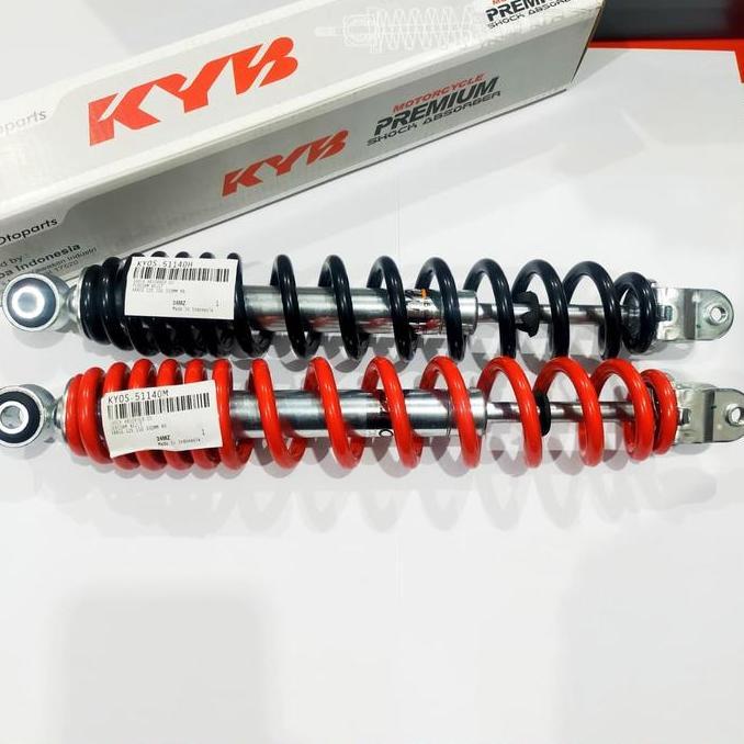 Shock Belakang KYB Premium 330 mm Beat Vario 125/150 Scoopy ORIGINAL KAYABA KYOS-51140 SHOCKBREAKER 