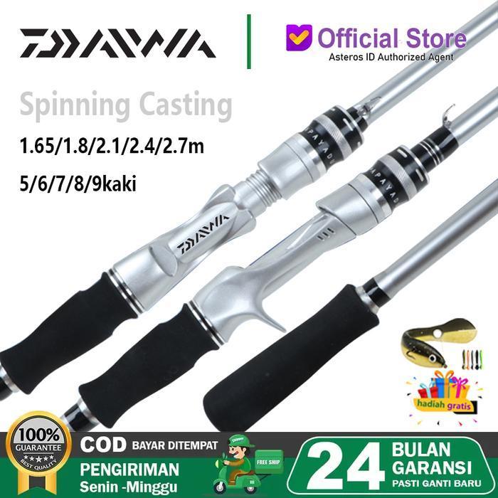 Daiwa Rod Casting Spinning Bc Jigging Joran Pancing Sea Fishing Pole Portable Baitcasting Rod Carbon