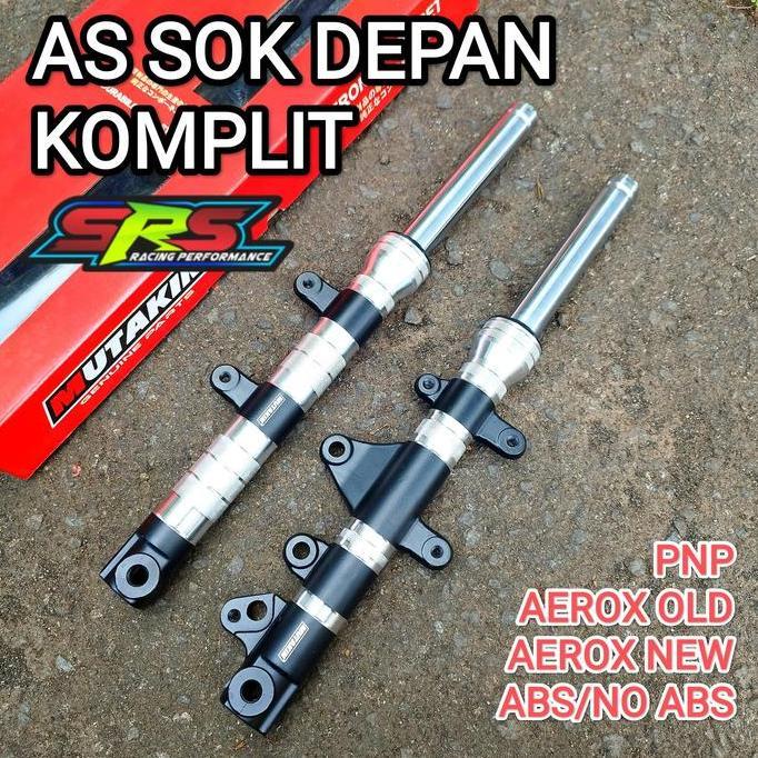 Srs Mutakin As Shock Depan Cnc Aerox Old / New Aerox 155