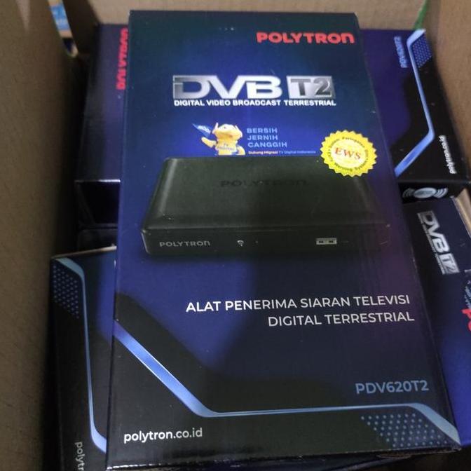 New- POLYTRON PDV-620T2 & PDV-700T2 Set Top Box DVB T2 TV STB