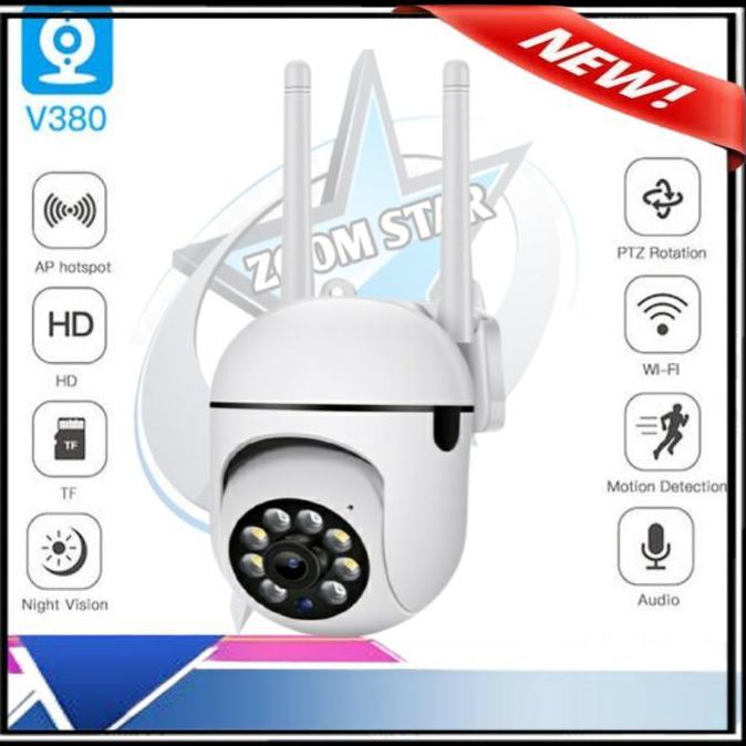 Ip Camera Cctv V380 / V380Pro Ptz Mini Speed Dome Wifi Outdoor Indoor