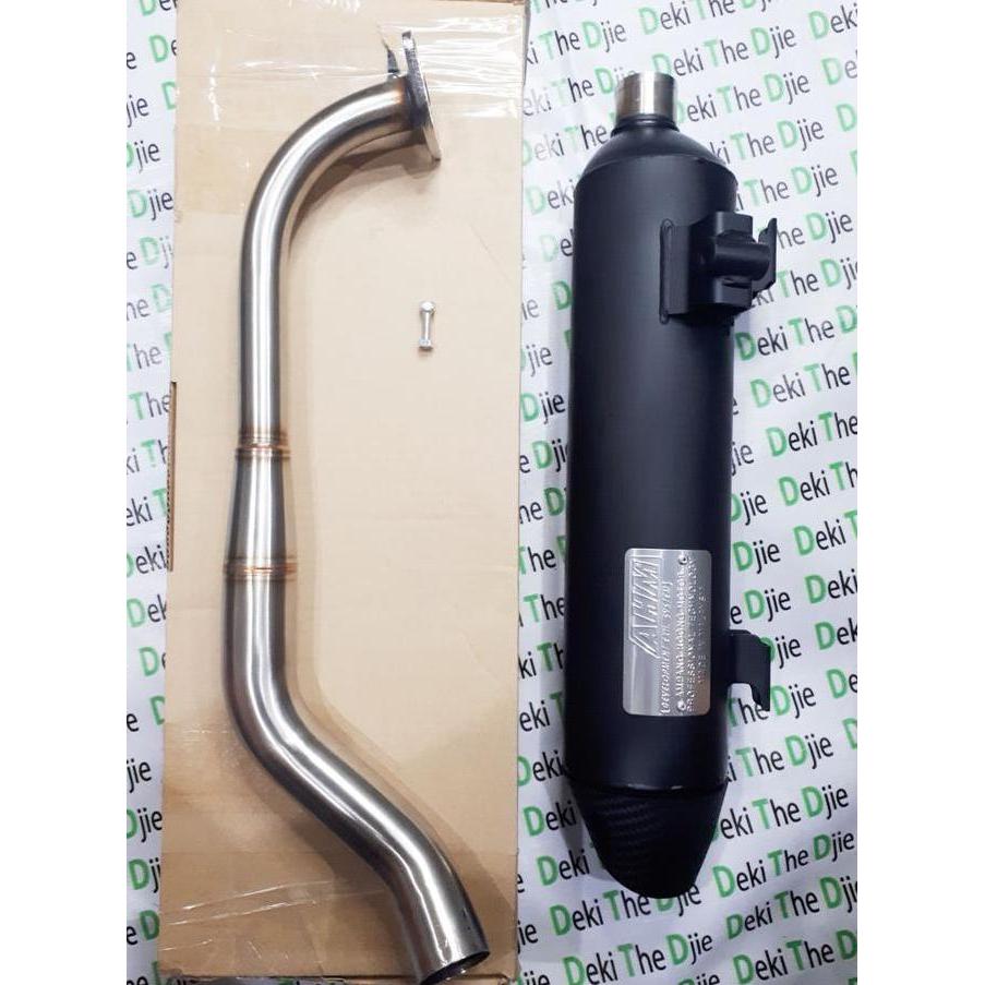 Muffler Knalpot Racing AHM Original Yamaha AEROX 155 Original