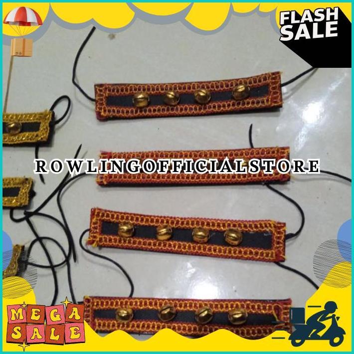 PROMO Gongseng Klinting jaranan klintingan kerincingan aksesoris gelang kaki gongseng anak