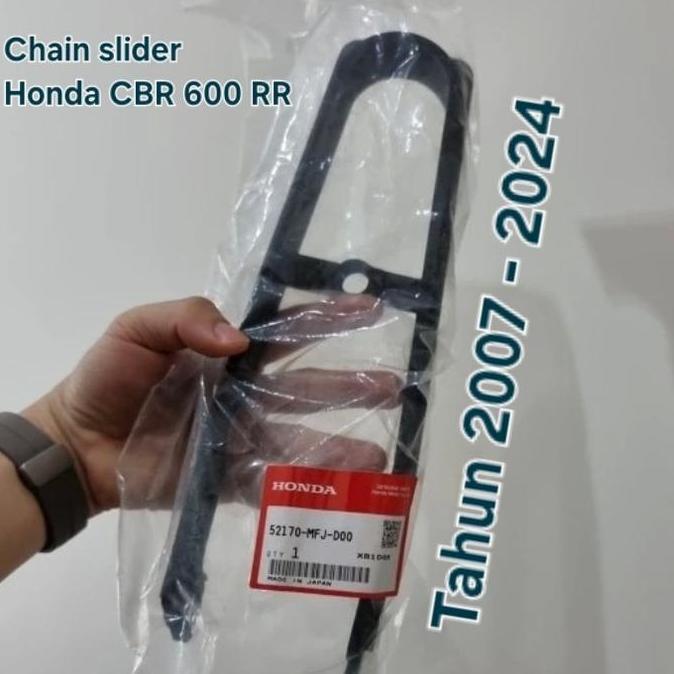 Chain Slider Karet Rantai Arm Honda CBR 600 RR F4 2003-2006 Original Japan untuk Motor CBR 600 RR 20