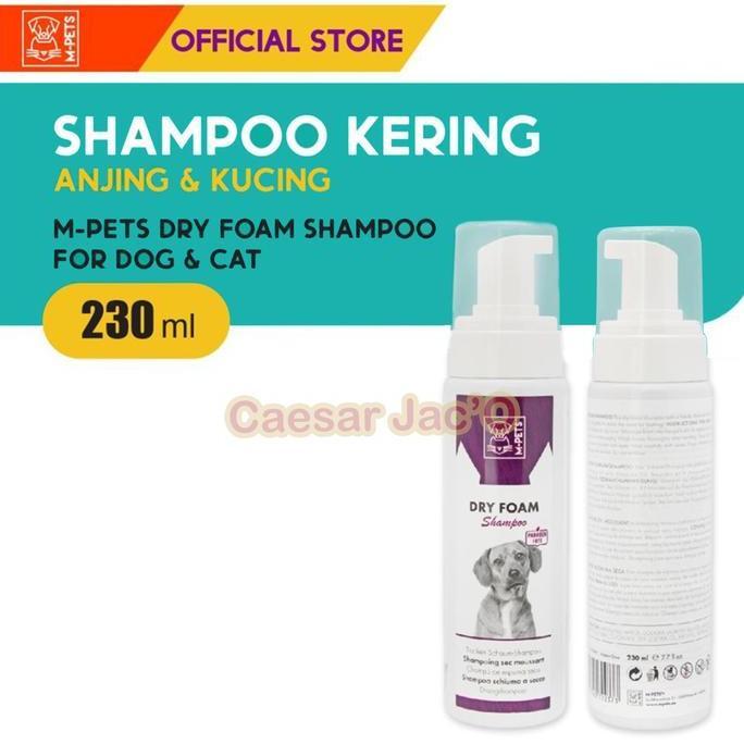 DRY FOAM SHAMPOO / Shampoo Kering Kucing Anjing Dry Foam Shampoo