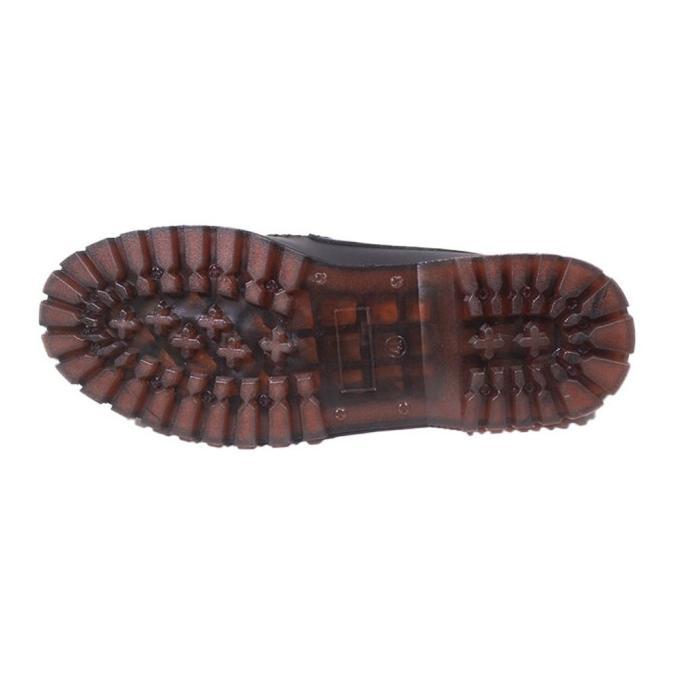 Padma - Sepatu Kulit Boots Zapato Hitam Namakula