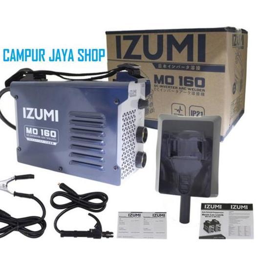 MESIN LAS LISTRIK TRAVO LAS INVERTER BT MMA 160A IZUMI MO 160 AMPERE