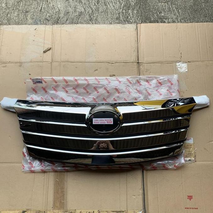 Gril chrome depan luxio 2014