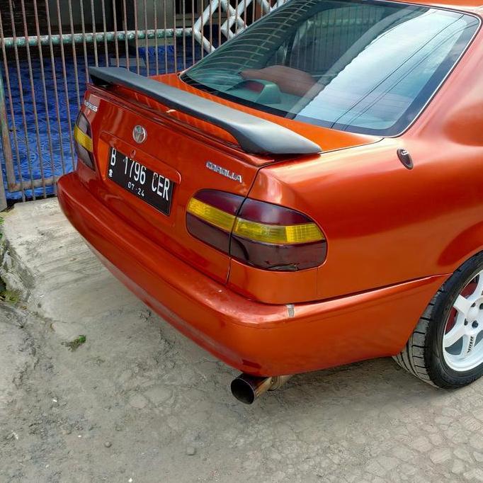 SPOILER SEDAN ALL NEW COROLLA BAGASI LAMPU ORIGINAL DAN TERPERCAYA