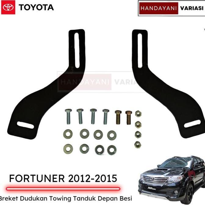 Breket Dudukan Tanduk Towing Depan Fortuner 2012 2015 Brecket Towing Depan Besi Arb