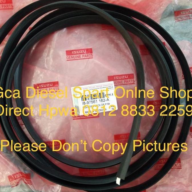 Karet moulding kaca pintu belakang bagasi panther kapsul touring