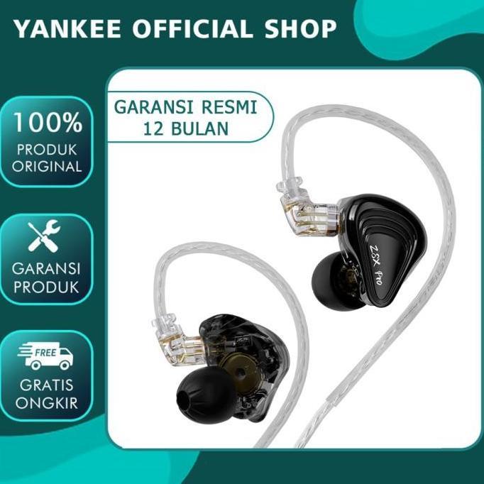 KZ ZSX PRO 12 Driver Hybrid In Ear Monitor Earphone