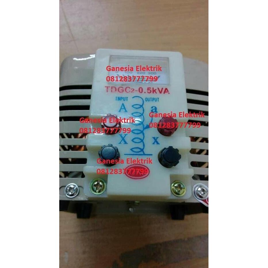 Promo tranformer slide regulator OKI 500w / 500watt / 500 watt / 0.5kva Diskon