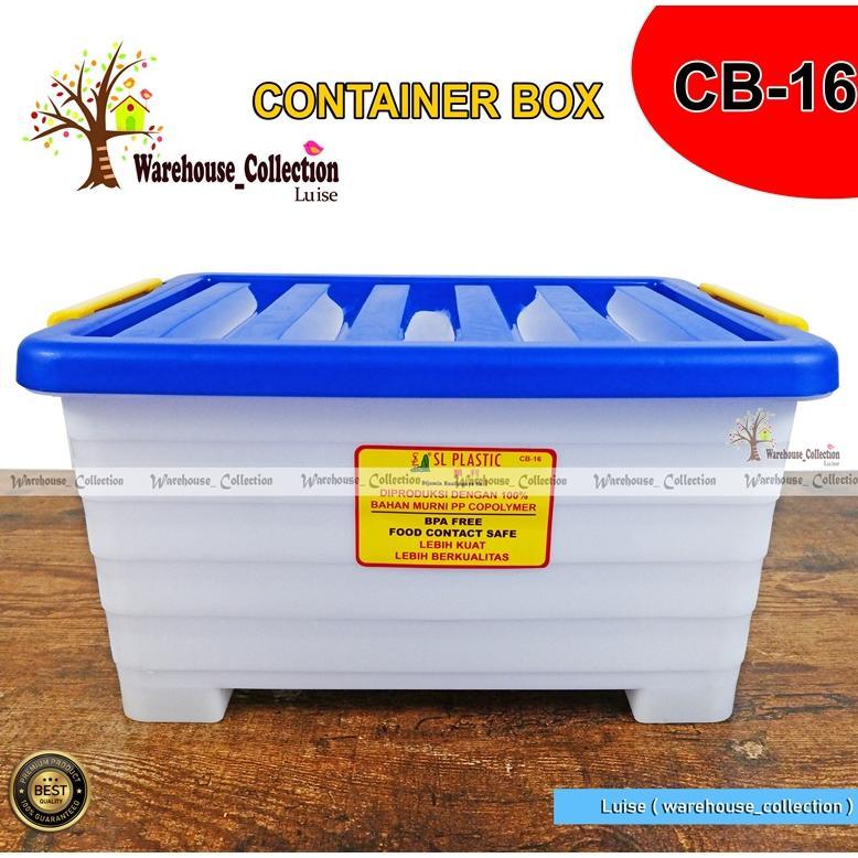 Container Box 16//27// & 45 Liter || Container Box Plastik Dengan Roda || Box Serbaguna (W&Co)
