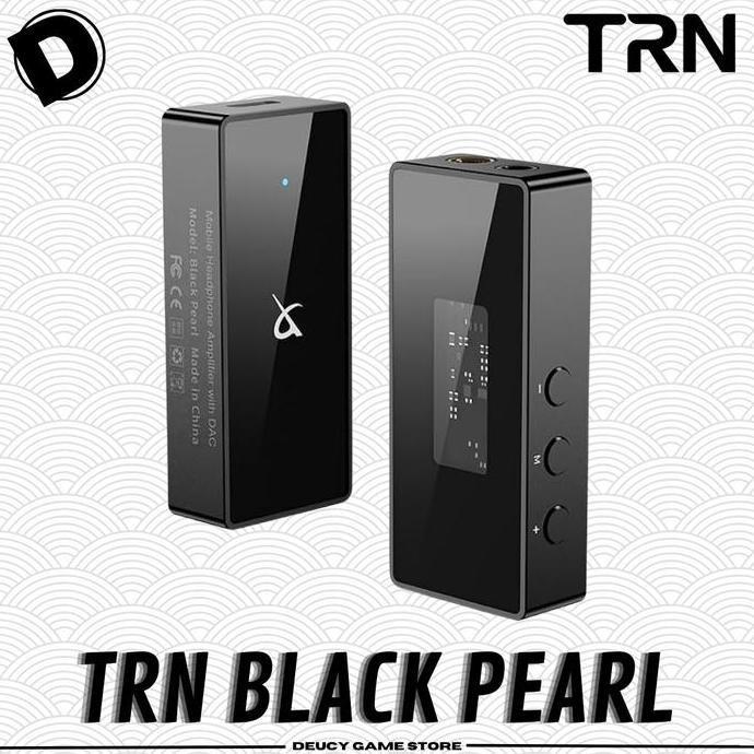 TRN Black Pearl Dual CS43131 Portable USB DAC Amplifier Earphone Adapter