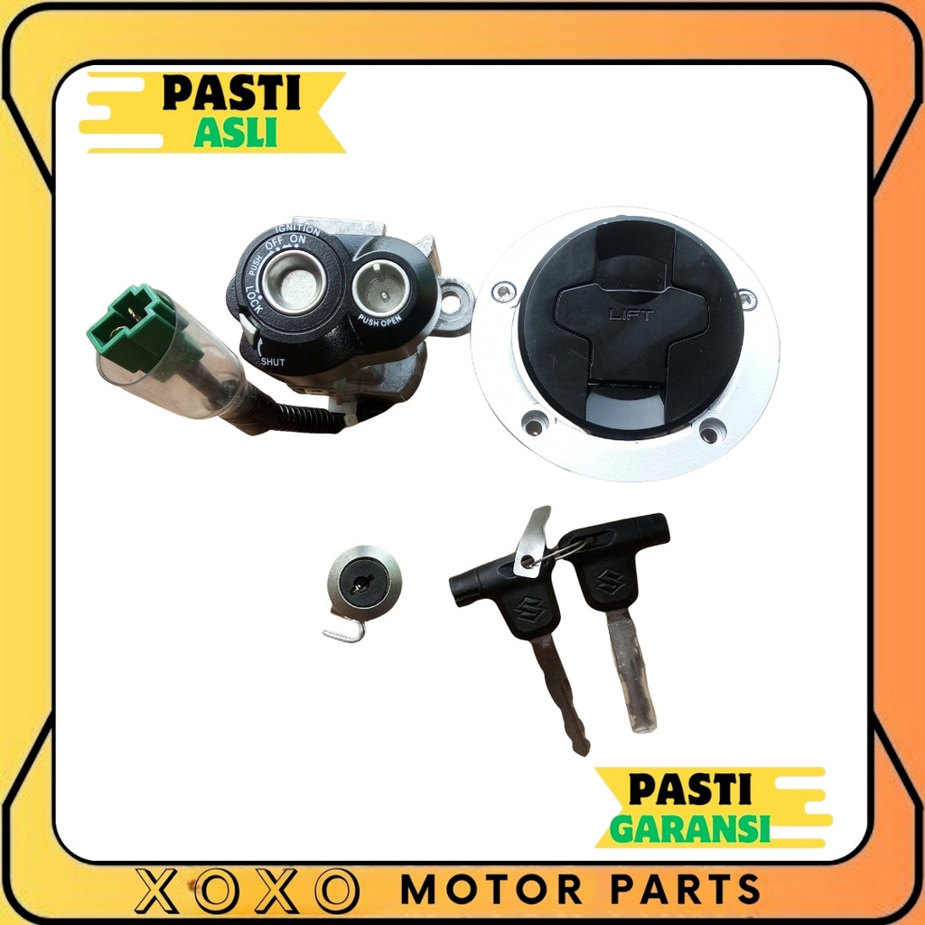 KUNCI KONTAK SET TUTUP TANGKI - GSX 150, GSX 150 S