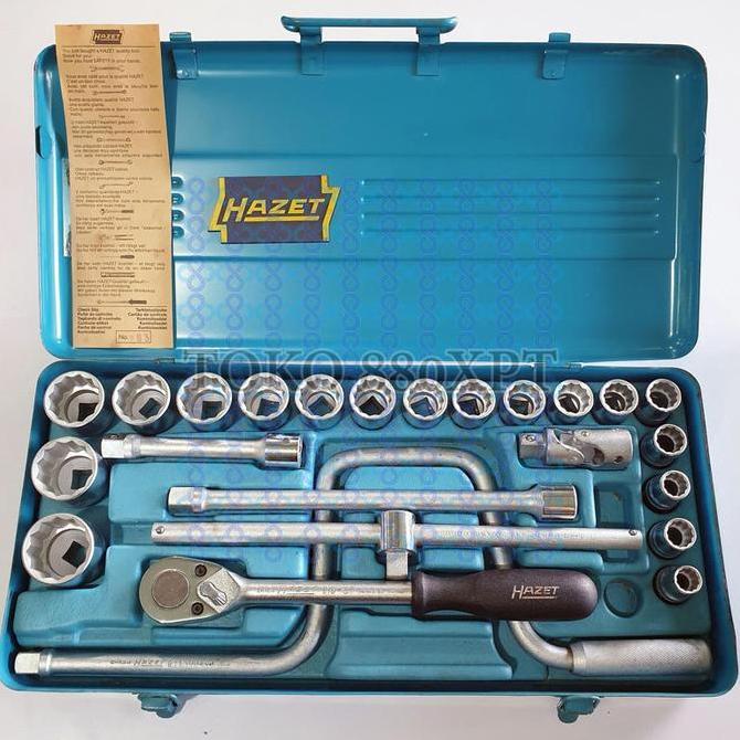"'''] Hazet 900ZN Kunci Sok Socket Set 12-32mm 12pt Chrom-Vanadium Germany