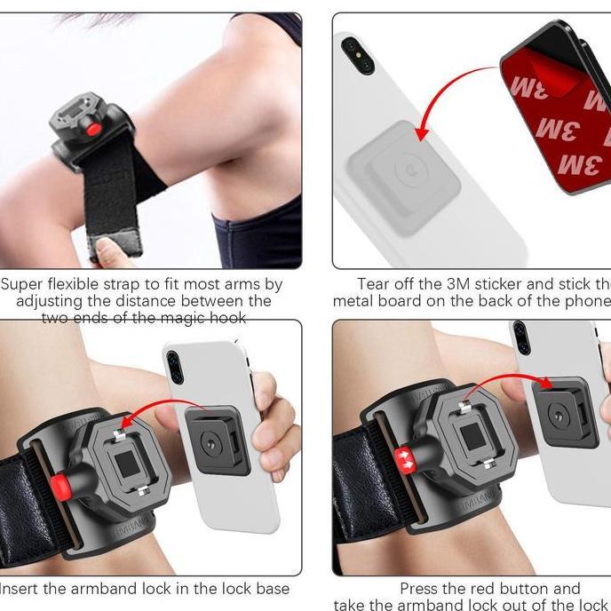 HOLDER HP BRACKET  MOTOR OLAHRGA KONTEN BAHAN MAGNET [terbaik]