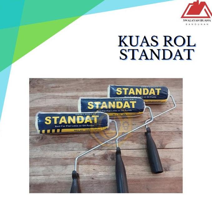 Kuas Roll Cat / Bulu Roll Besar Merek STANDAT