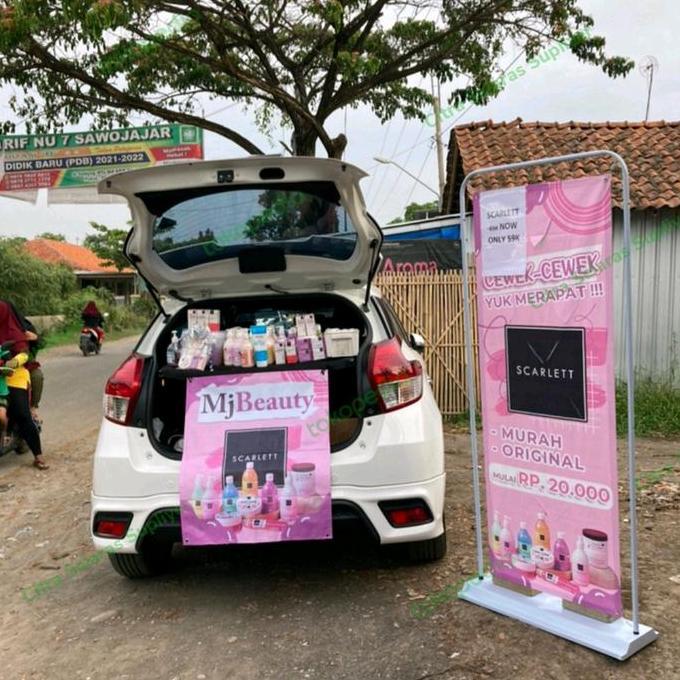 NEW DOOR FRAME BANNER STAND FRAME BANNER BESI ORI