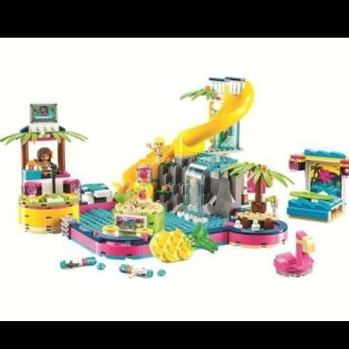 Murah Brick Bela Lari 11380 Andrea'S Pool Party 472Pcs Mainan Building Block