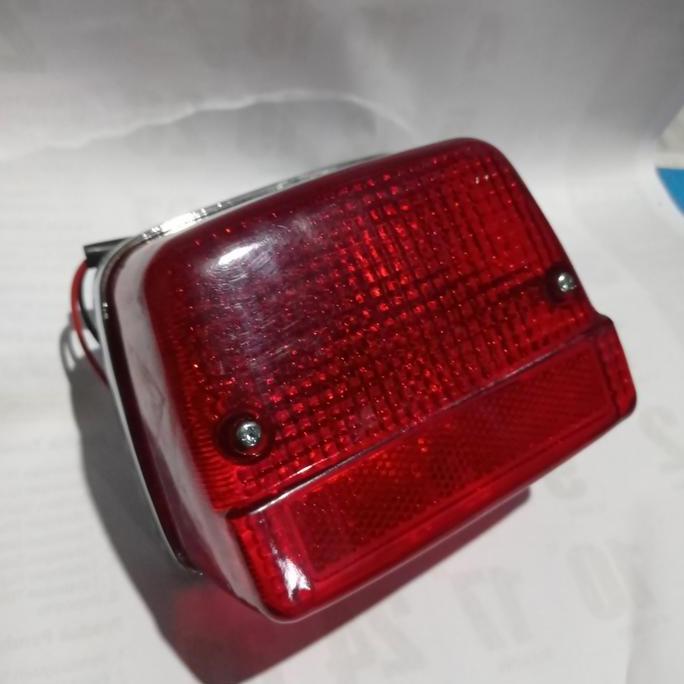 mika stoplamp kotak kaca lampu belakang suzuki fr fr80 cdi family