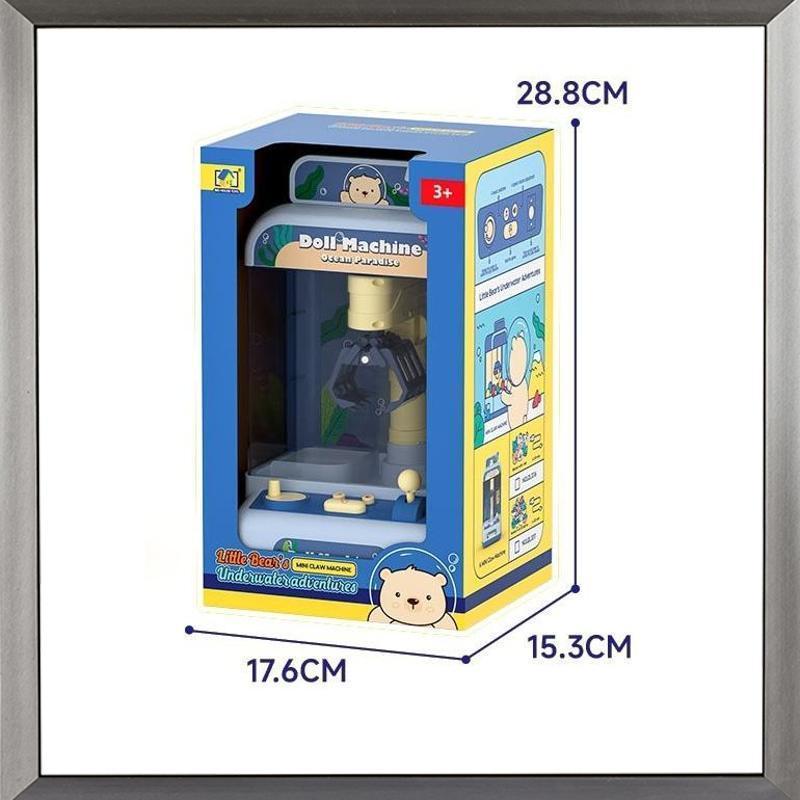 Promo Mainan Anak MINI DOLL MACHINE Mesin Tangkap Boneka Mesin Capit Boneka Mainan Anak - RO30-2011 