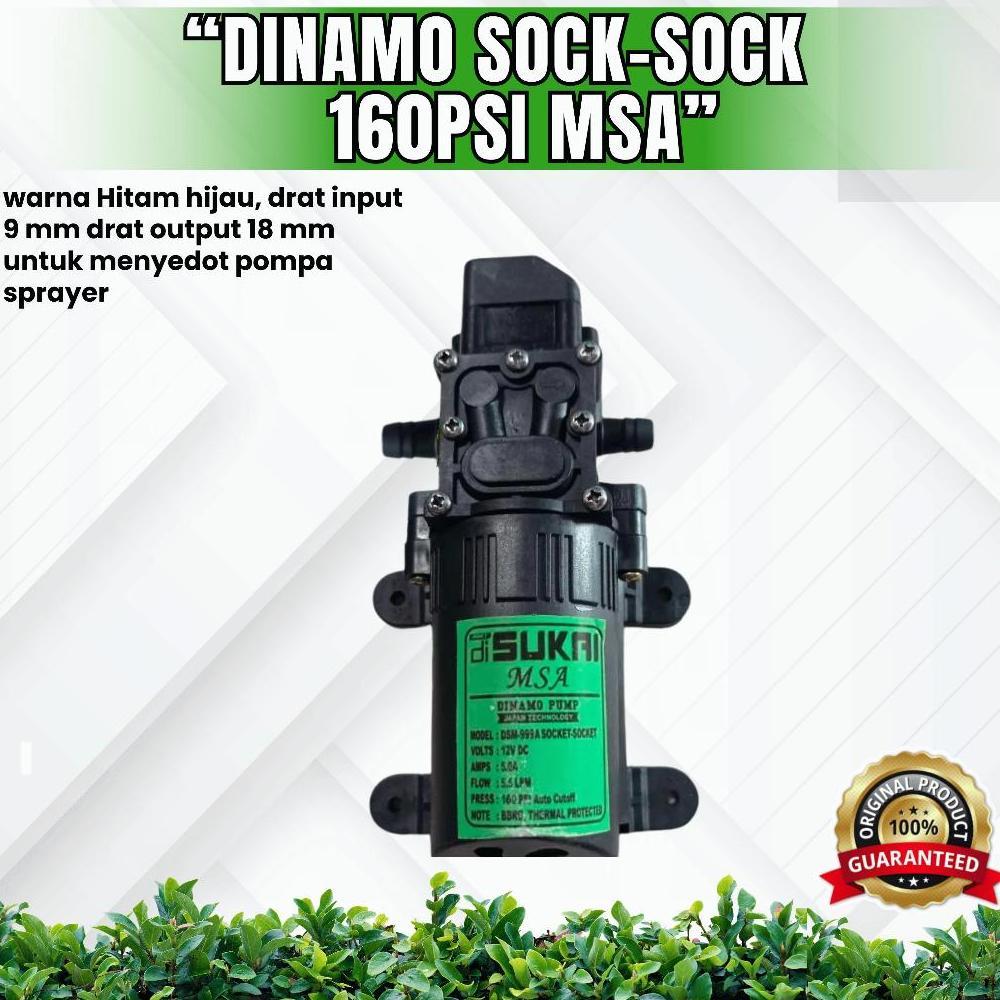 DINAMO POMPA SOCK-SOCK 160PSI MSA (dinamo sprayer cuci motor mobil ac bergaransi)