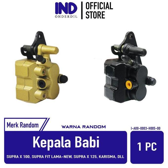 Kepala-Pala Babi Kaliper Cakram Supra X 100-Fit New-Lama-X 125