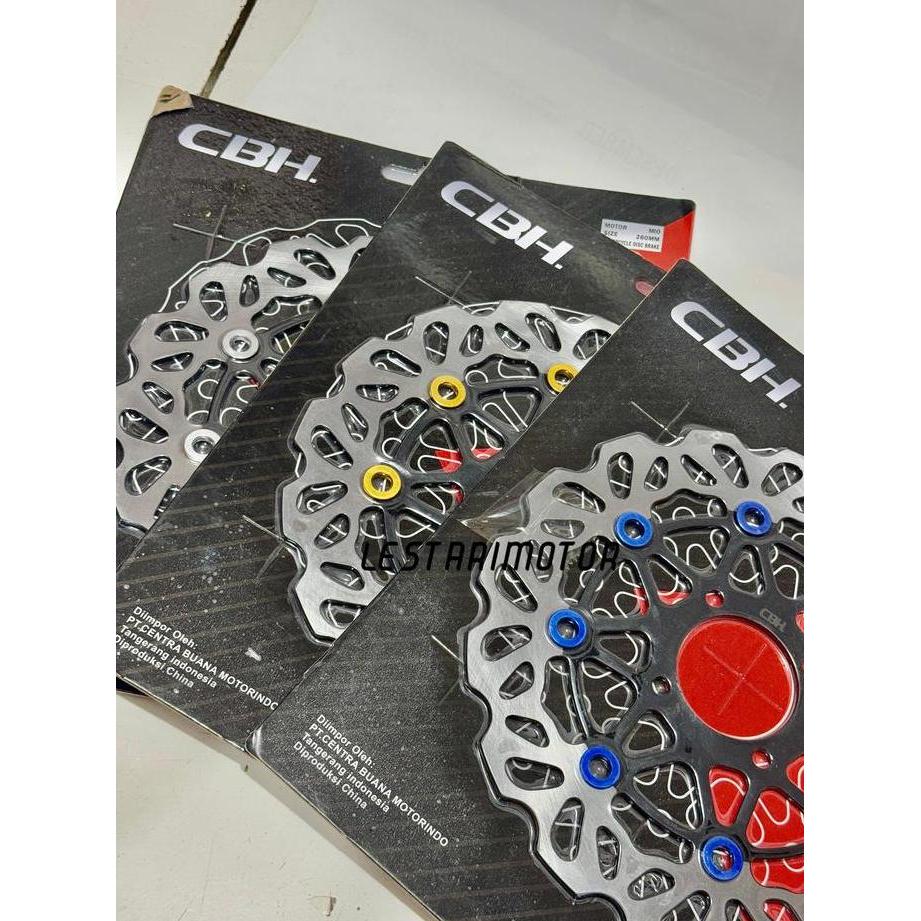 DISC CAKRAM PIRINGAN MIO SPORTY MIO SOUL MIO SMILE CBH FLOATING PLUS BRAKET 260MM