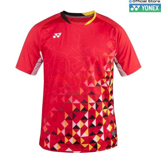 Baju Tennis Yonex 2321 - S M L Xl Xxl Merah