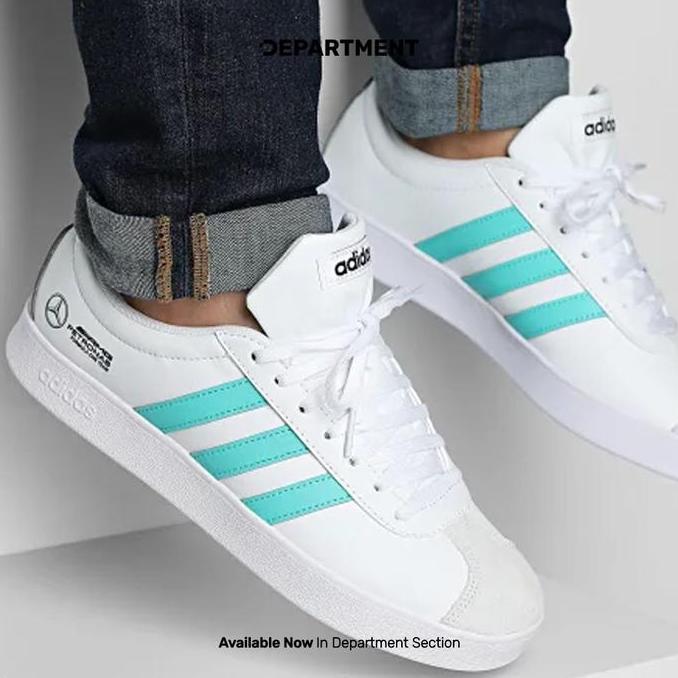 Sepatu Skate Adidas Vl Court X Mercedes Amg Petronas Formula One Team Jr1069 Original