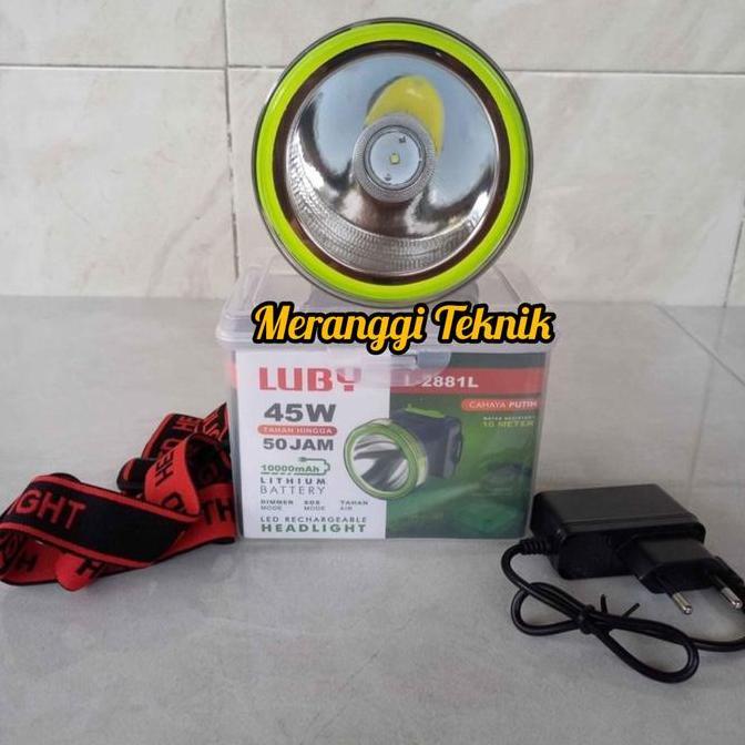 Headlight senter kepala luby 45 watt