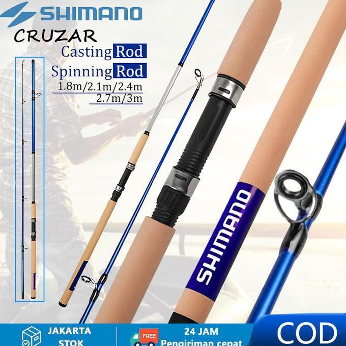 Omagoedang - SHIMANO Spinning/Casting Rod Joran Pancing MH Power Jigging BC