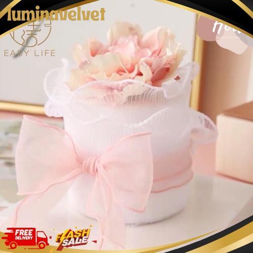 Teratas Hiasan Renda Cake Tulisan Mom Model Bouquet Lace Topper Untuk Hari Ibu Birthday Valentine Mo