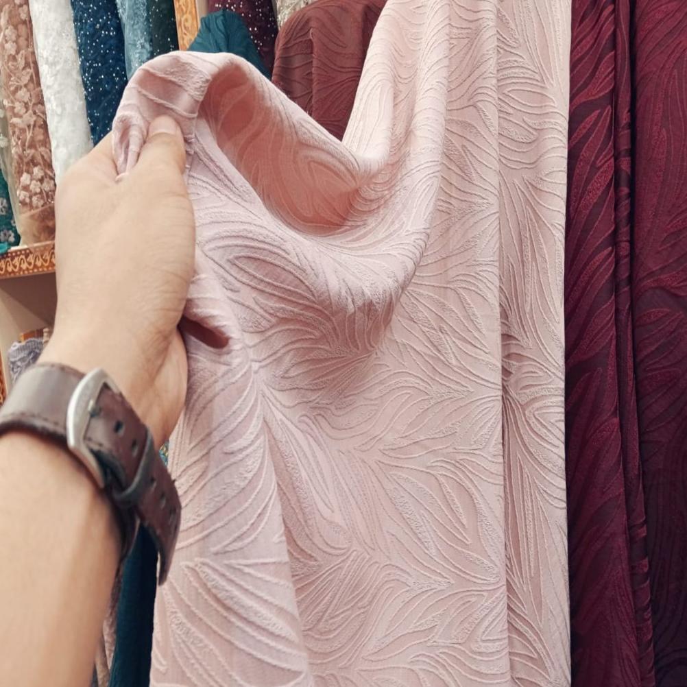 Kain Bahan Jaguar Emboss Premium Kain Jaguard Embos Import