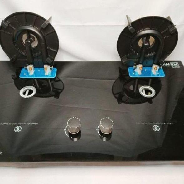 Kompor Kaca Tanam 2 Tungku Progas Tungku Angkat Riviera kom port