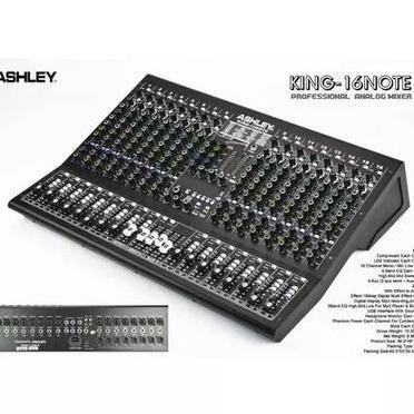 mixer audio ashley king16note king 16 note king16 note 16 channel
